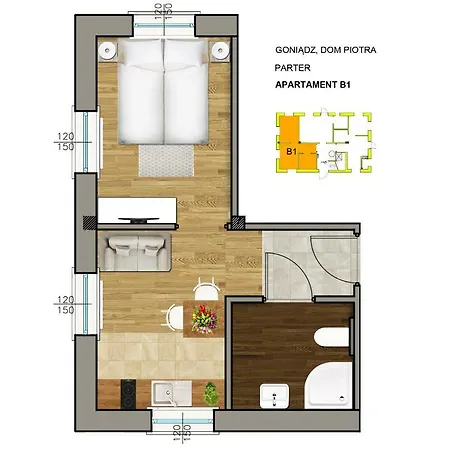 Dom Piotra Apartment Goniadz Exterior photo